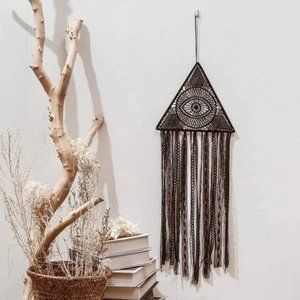 UO Evil Eye Boho Dream Catcher Wall Hanging Decor